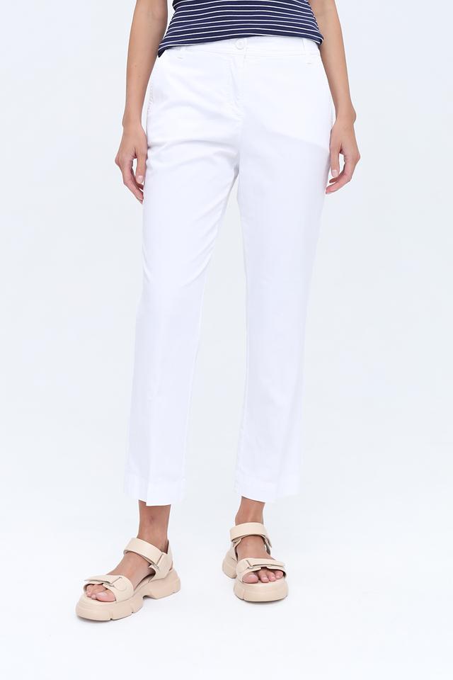 Брюки Marc Cain белые укороченные