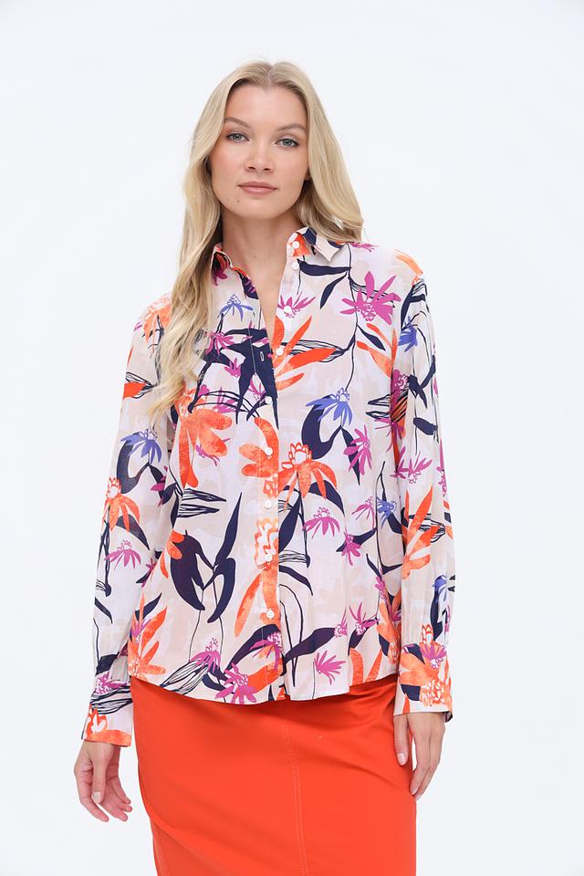 Рубашка Gerry Weber с цветочным принтом