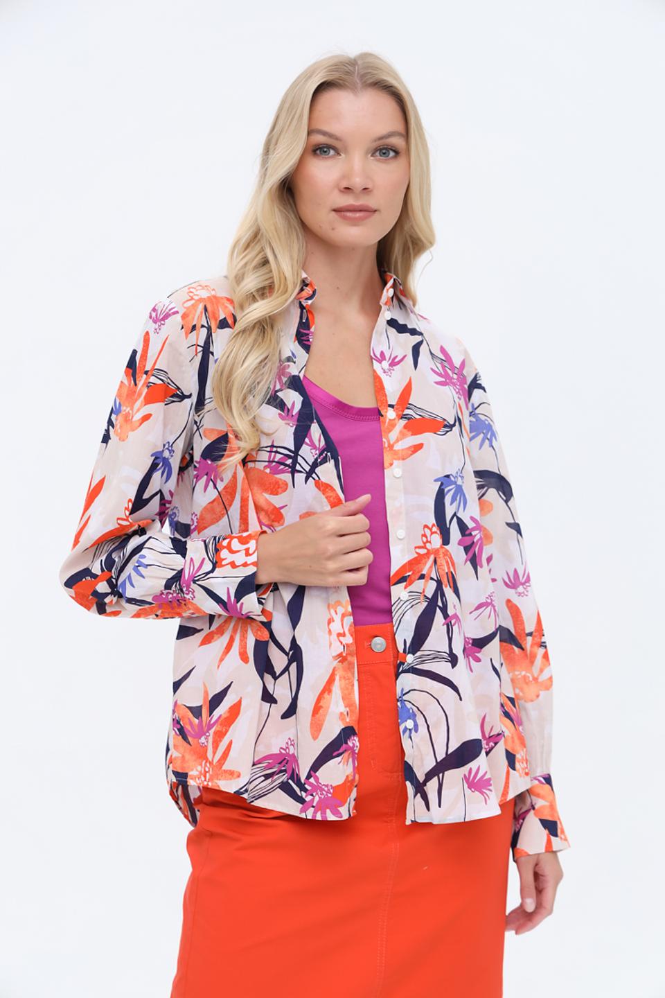 Рубашка Gerry Weber с цветочным принтом