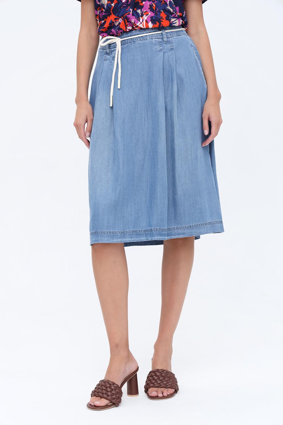 Юбка Gerry Weber деним с поясом