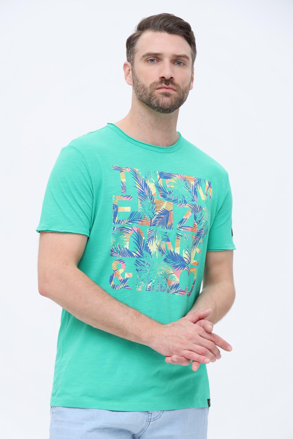 Футболка Time Zone с принтом