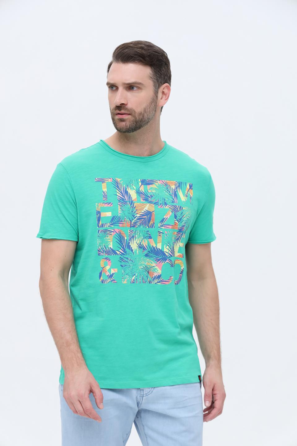 Футболка Time Zone с принтом