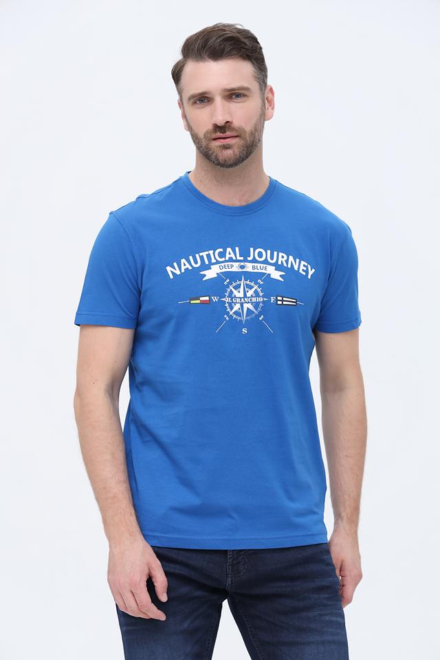 Футболка Granchio Nautical Journey синяя