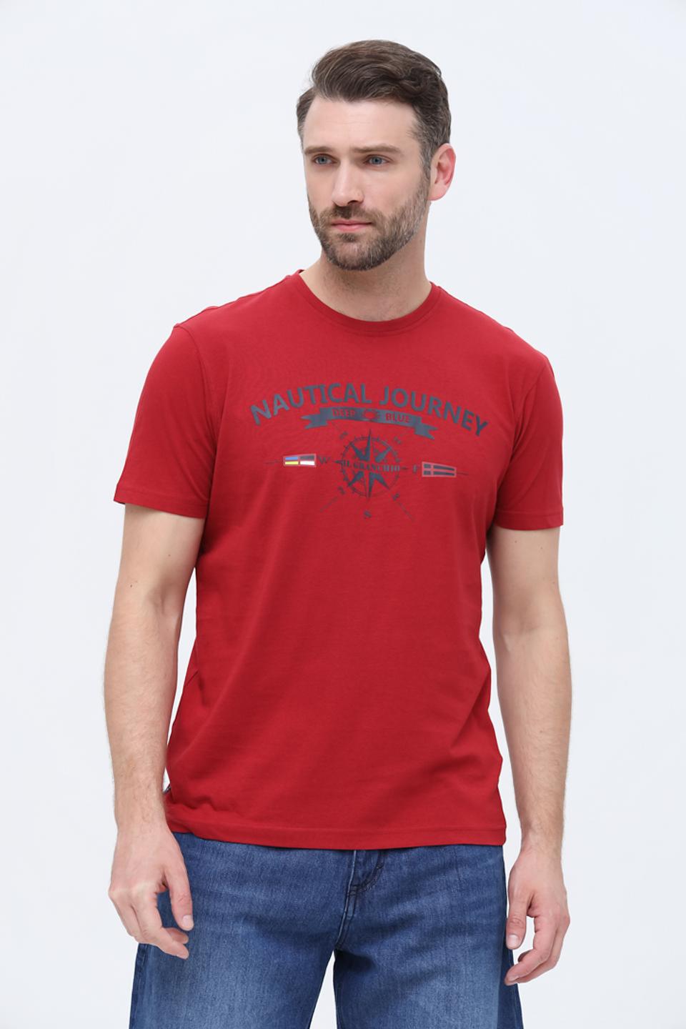 Футболка Granchio Nautical Journey красный