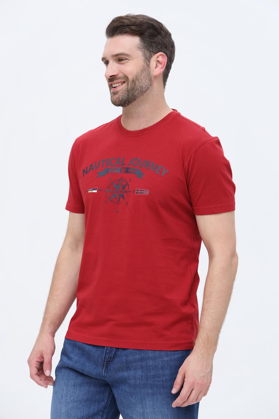 Футболка Granchio Nautical Journey красный