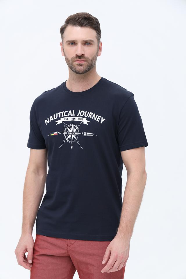 Футболка Granchio Nautical Journey синяя