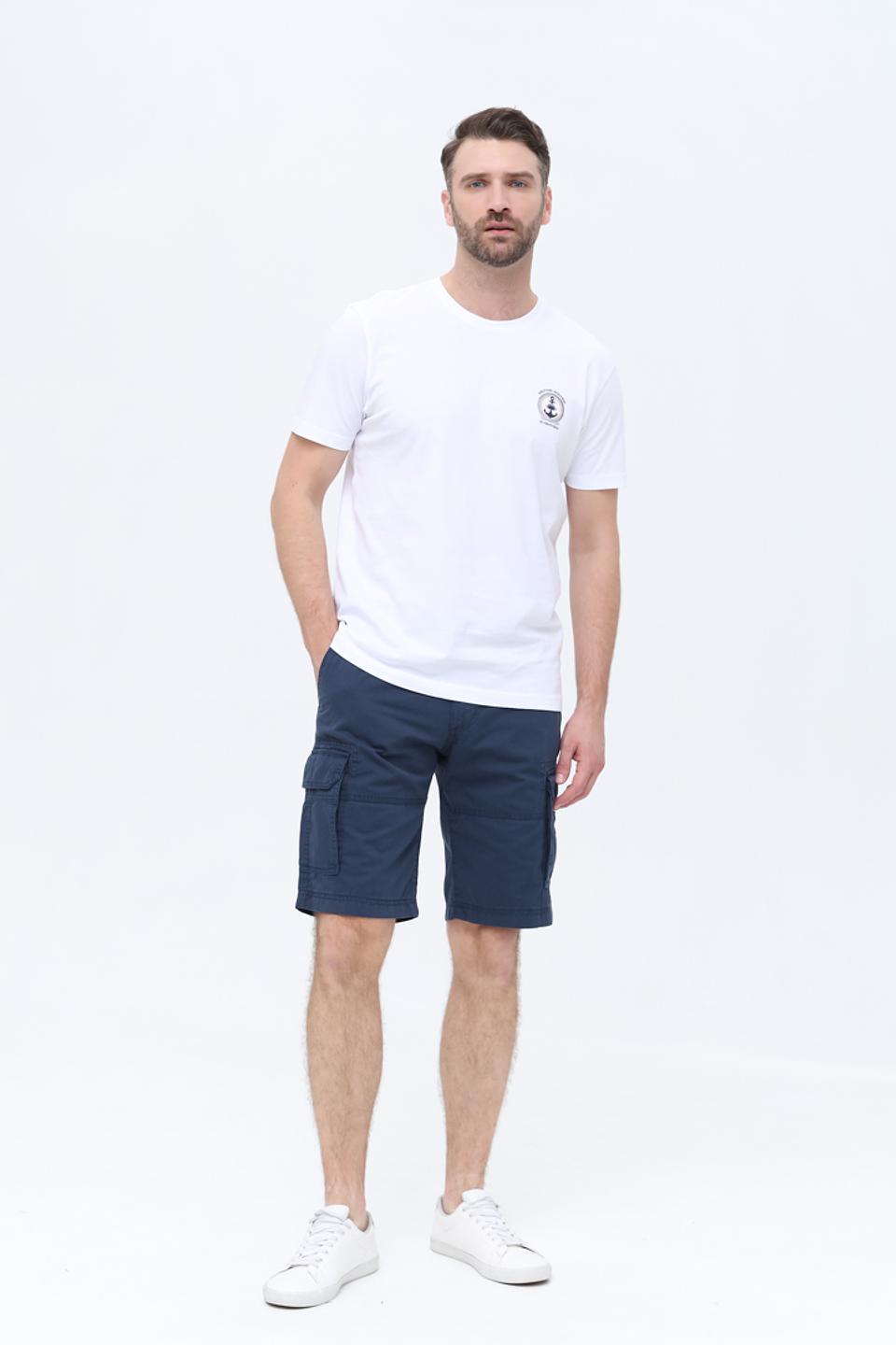 Шорты Hattric карго темно-синие