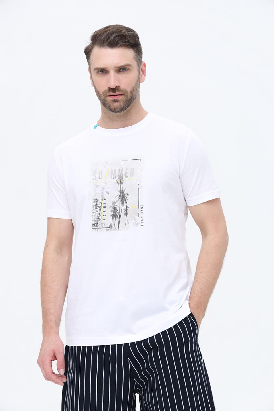 Футболка Sea Barrier с принтом