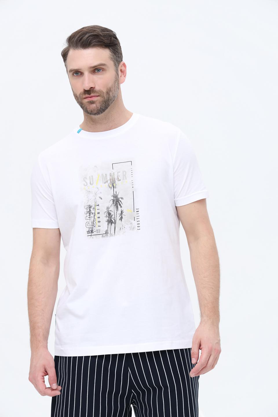 Футболка Sea Barrier с принтом