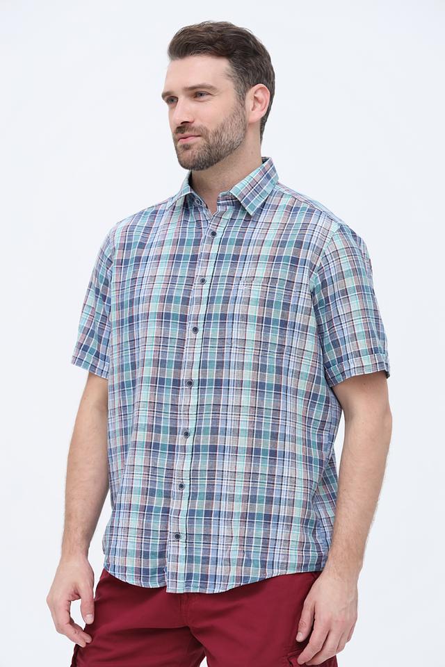 Рубашка кр Casa Moda в клетку