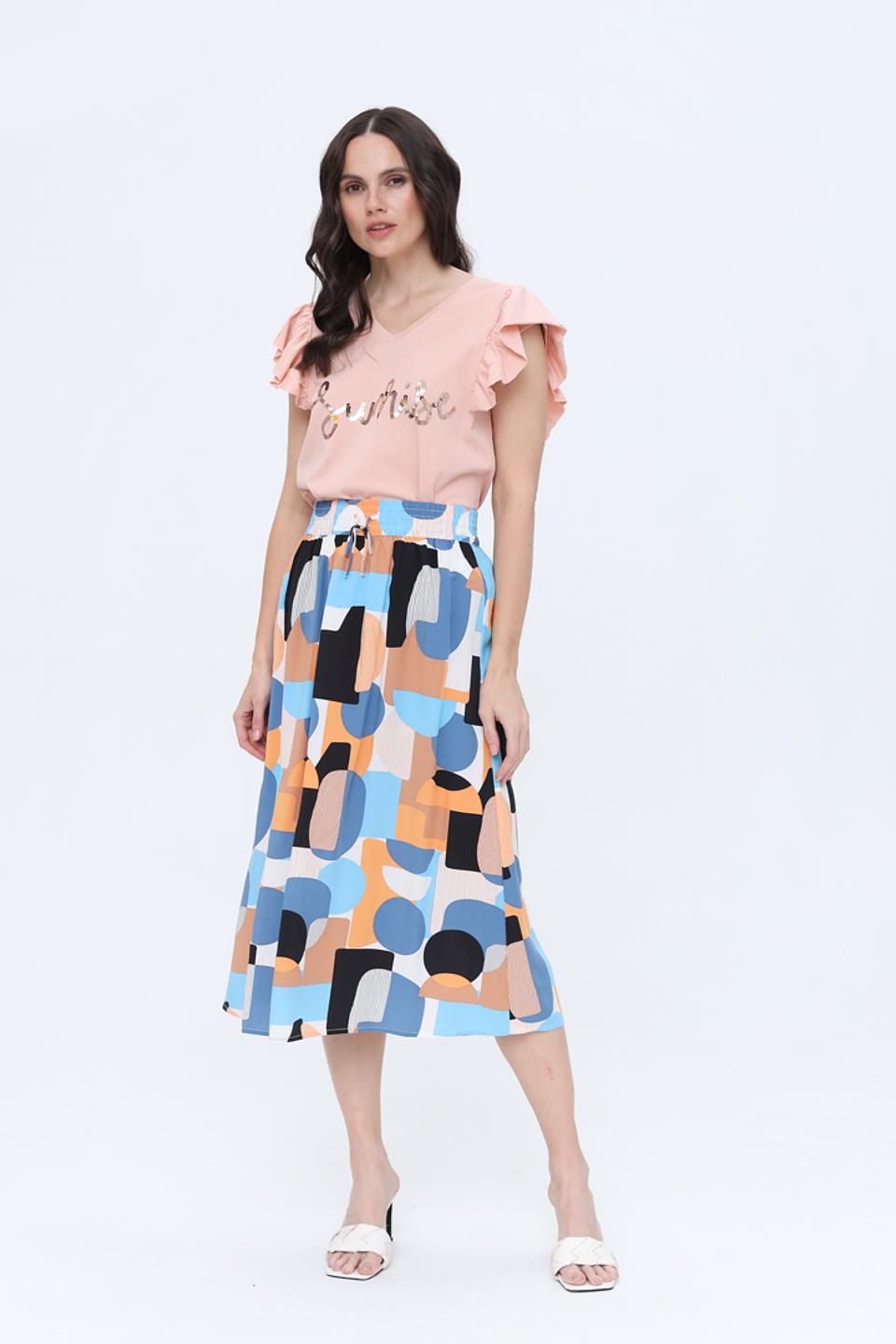 Юбка Tom Tailor с принтом