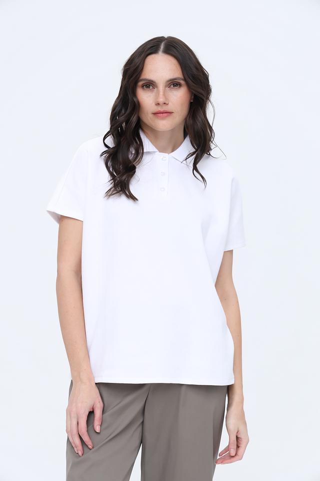 Блуза Bugatti поло белая