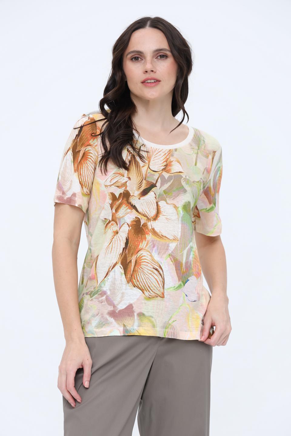 Футболка Toni collection с принтом