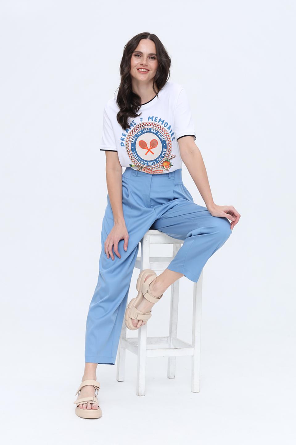 Футболка Margittes с принтом