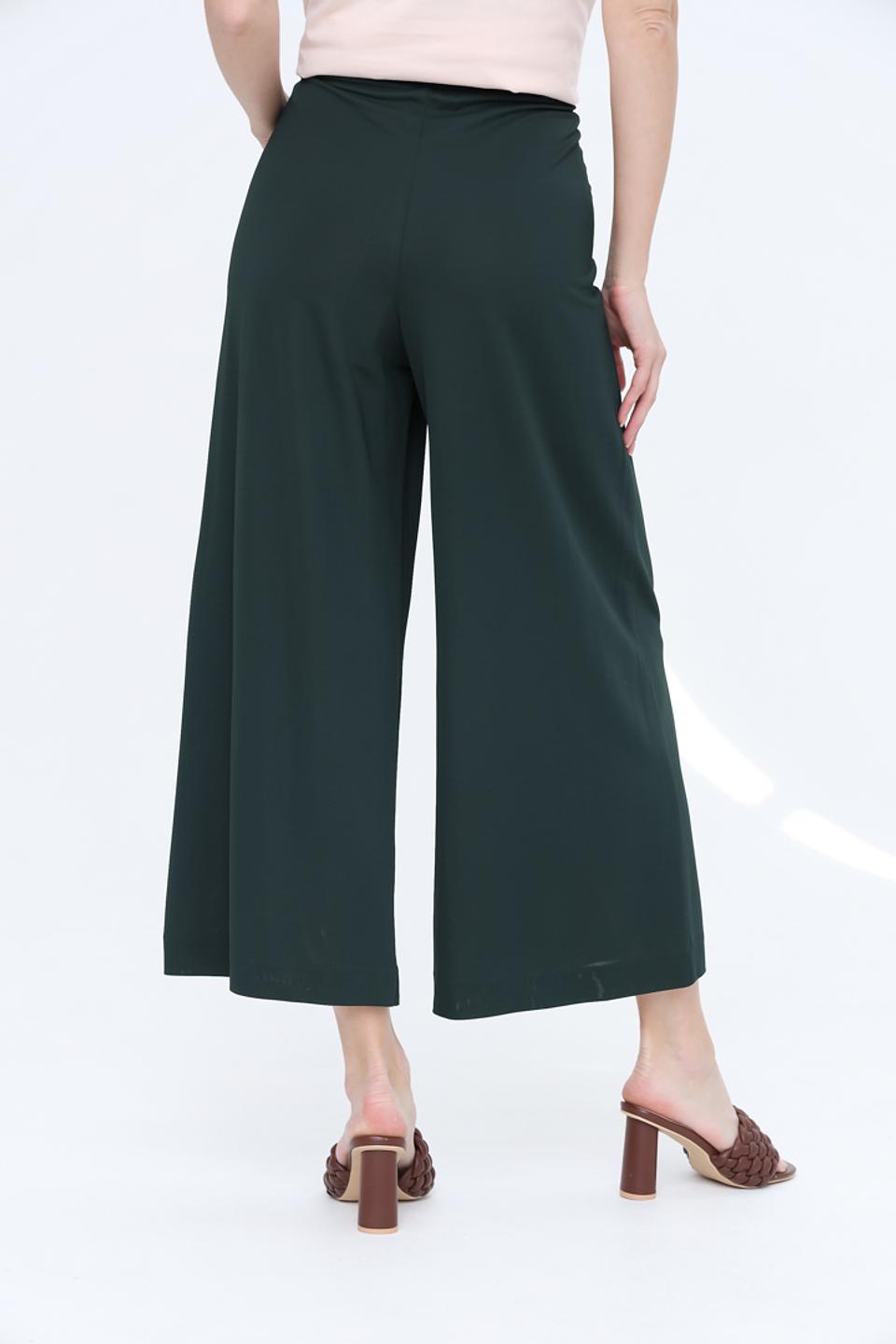 Брюки кюлоты Margittes изумрудные