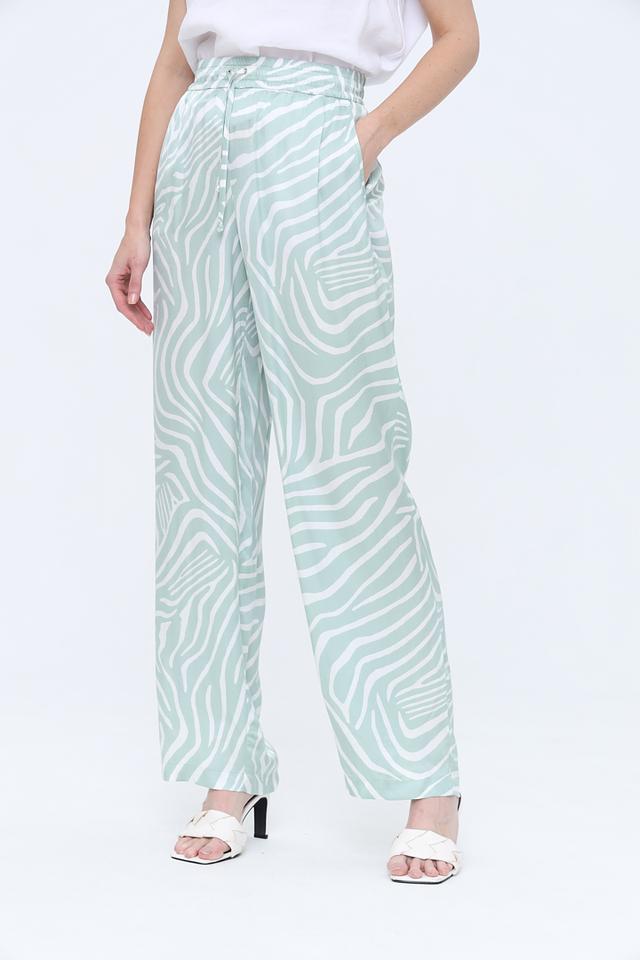 Брюки Marc Aurel принт зебра