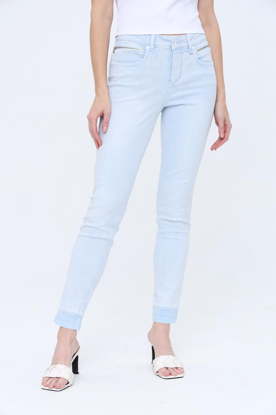 Джинсы скинни Marc Aurel голубые