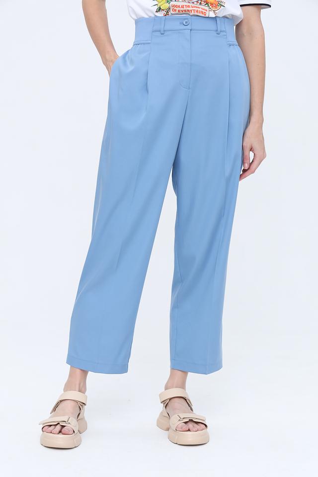 Брюки классические Marc Aurel голубые