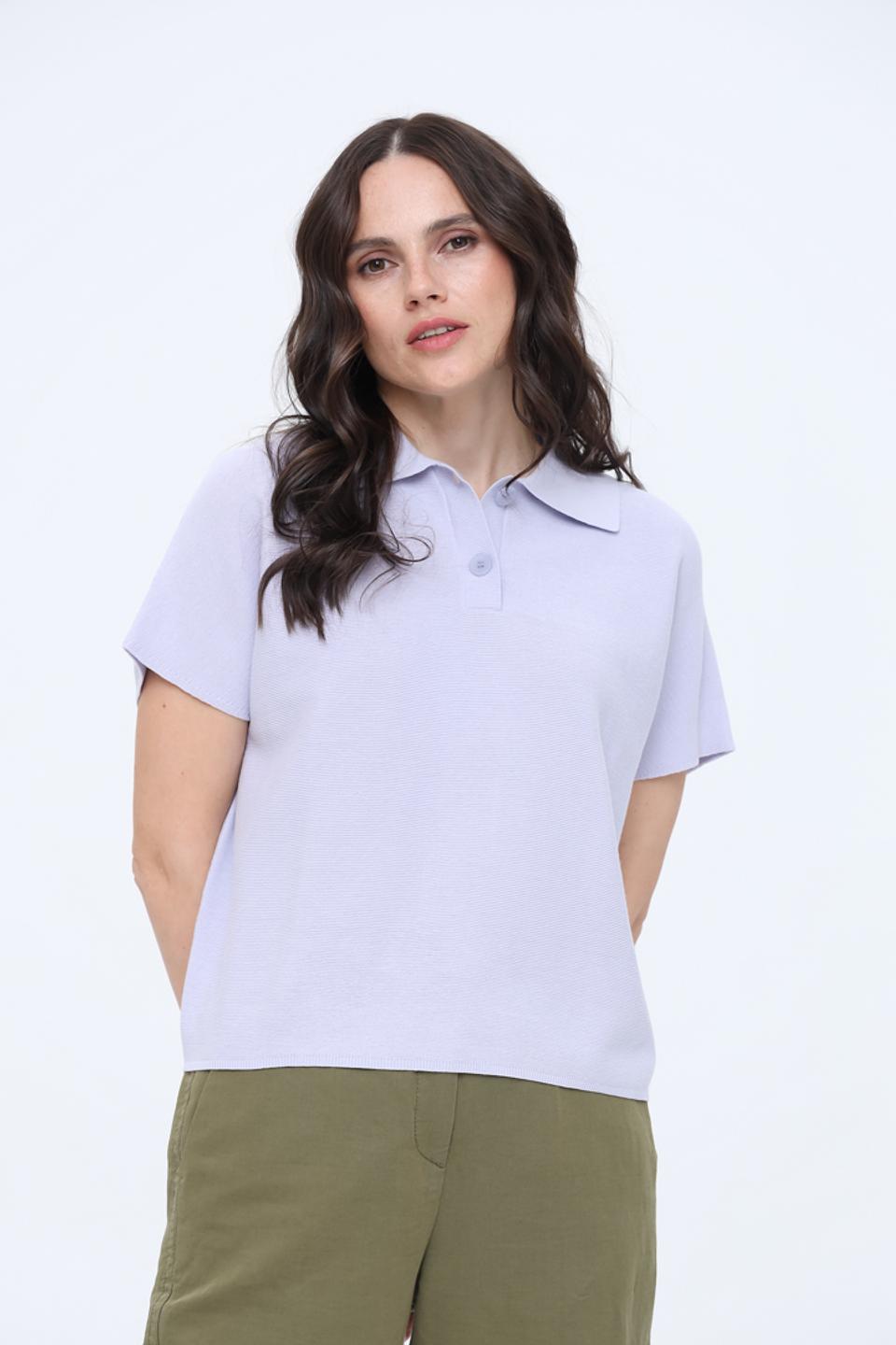 Пуловер Luisa Cerano лавандовый