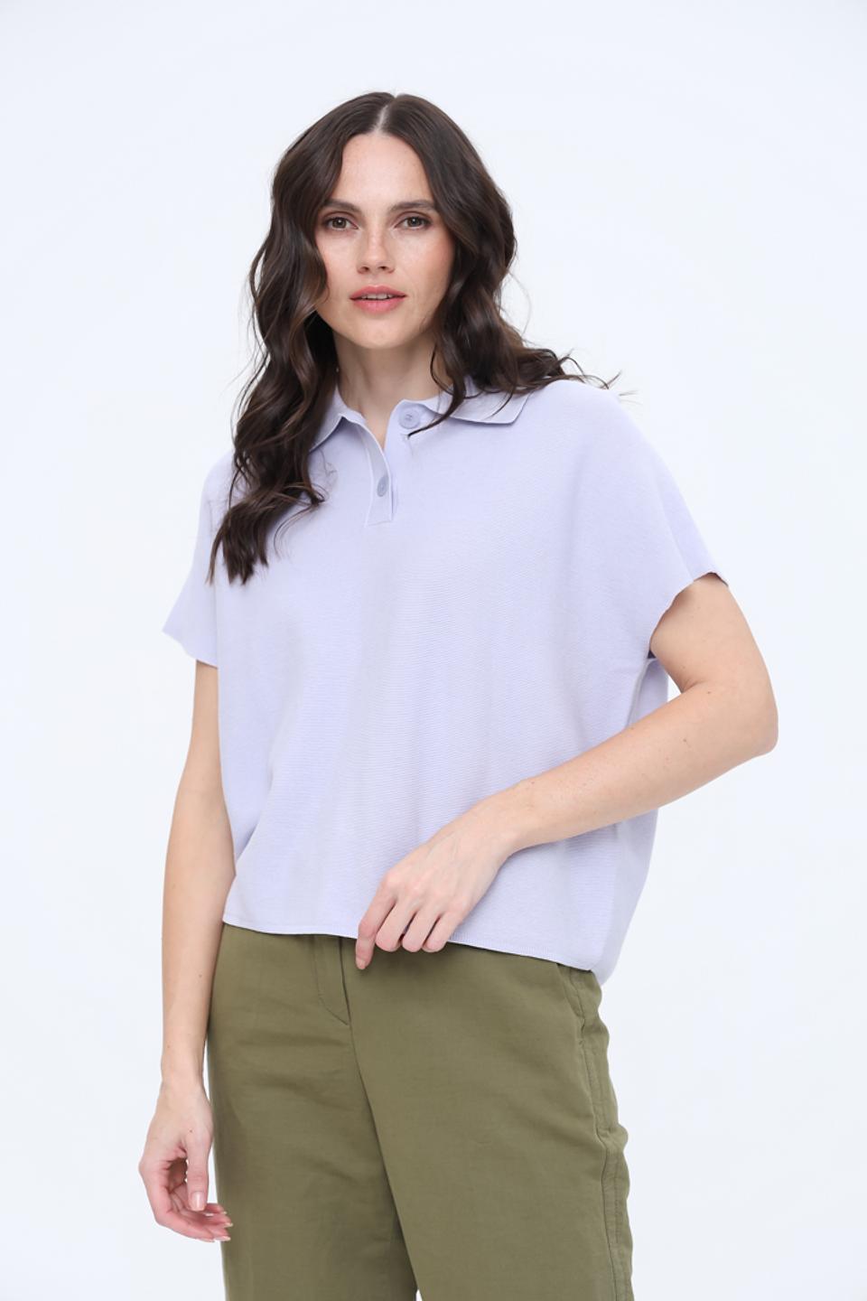 Пуловер Luisa Cerano лавандовый