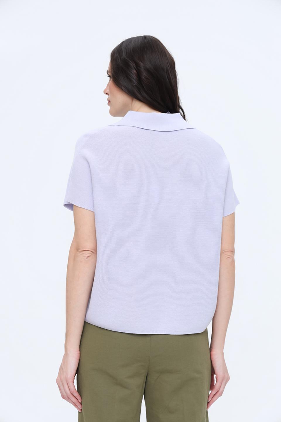 Пуловер Luisa Cerano лавандовый