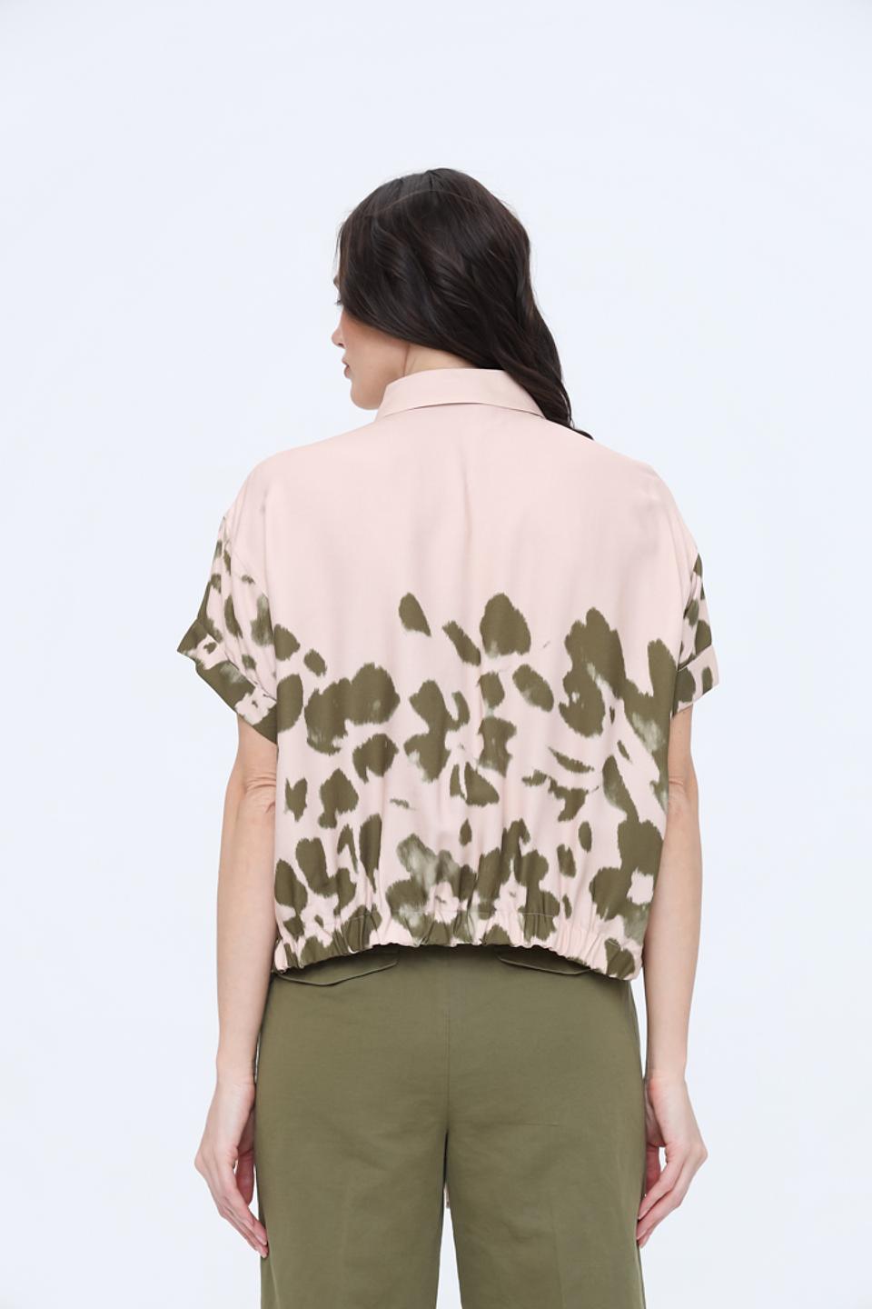 Рубашка Luisa Cerano с принтом
