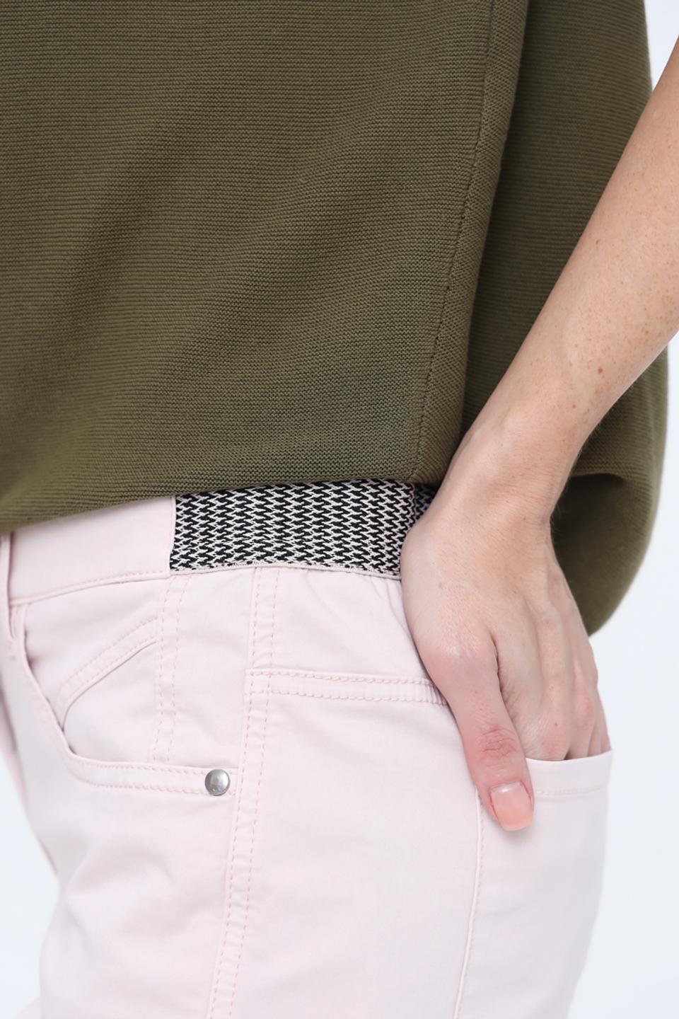 Джинсы Luisa Cerano розовые