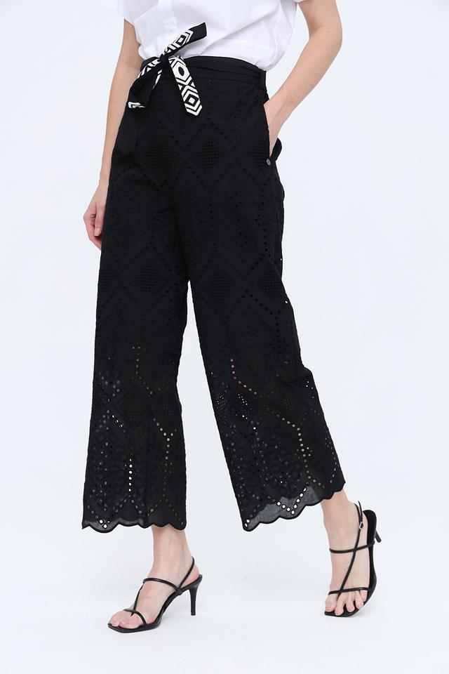 Брюки You Just White с поясом