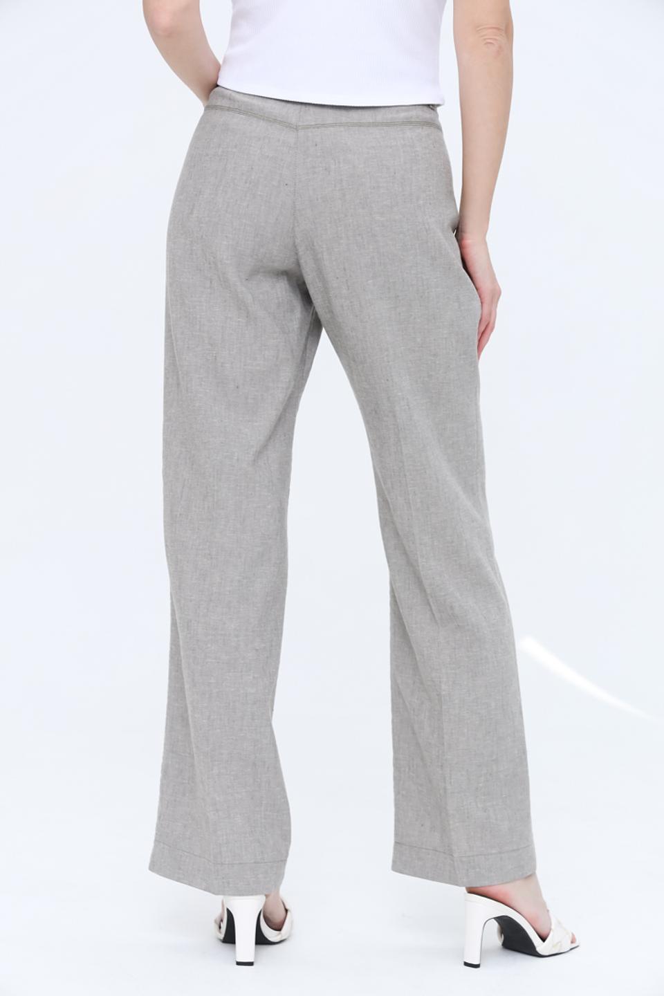 Брюки Bianca палаццо серые