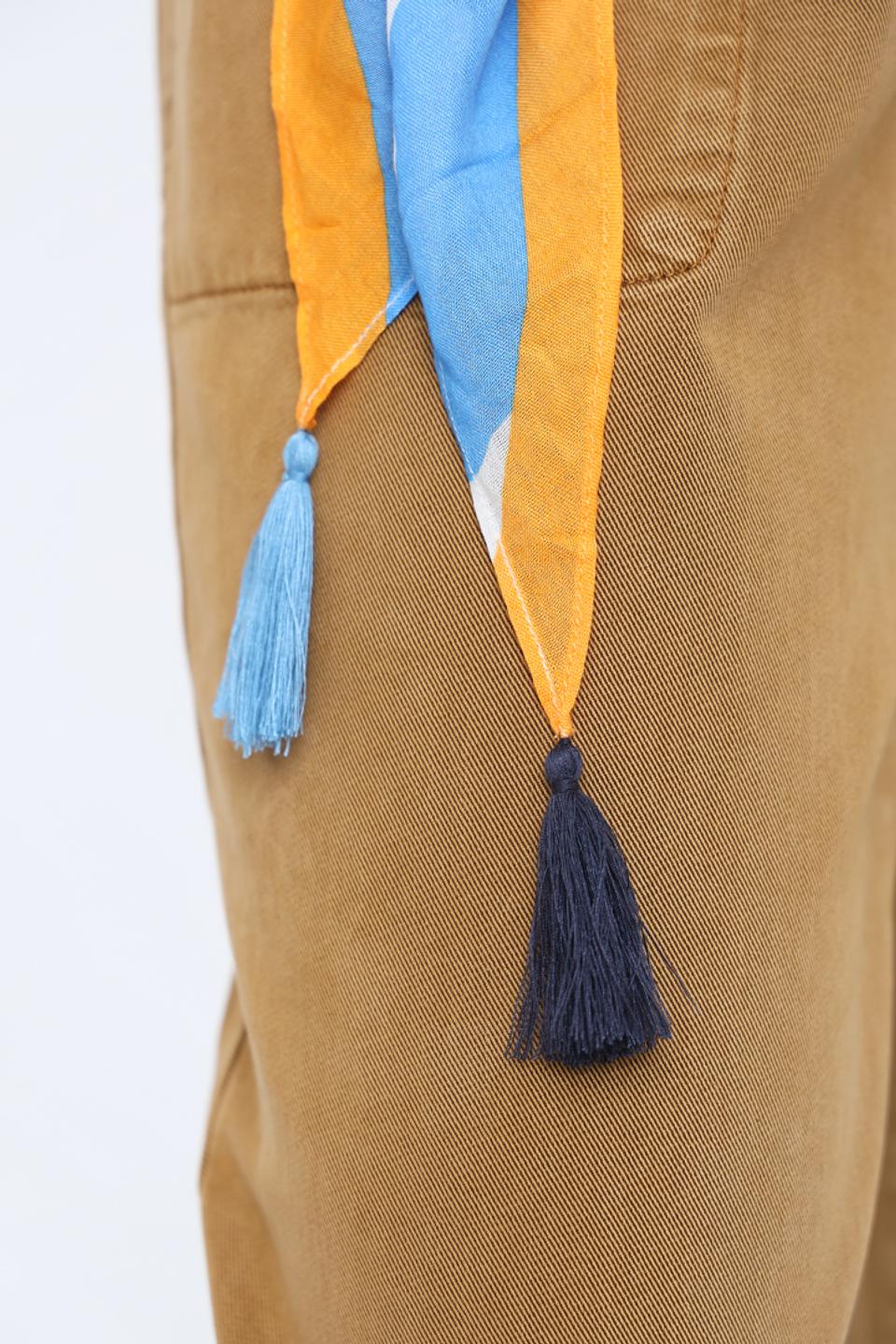 Платок Oui с абстрактным принтом