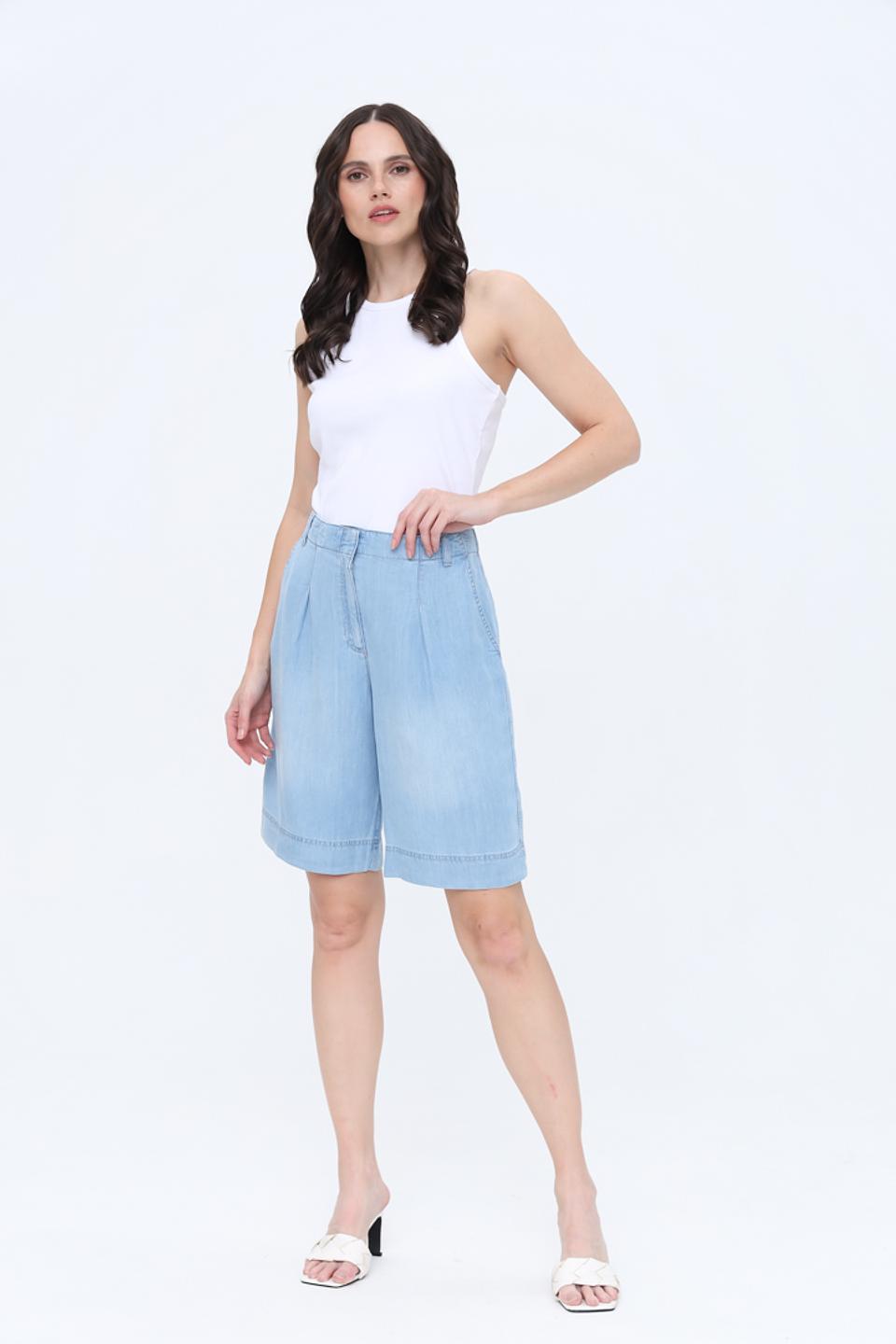 Шорты Lecomte голубые