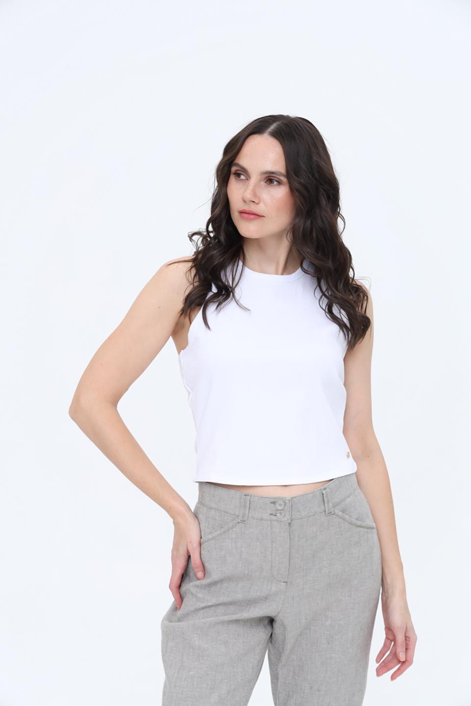 Топ Guess женский белый