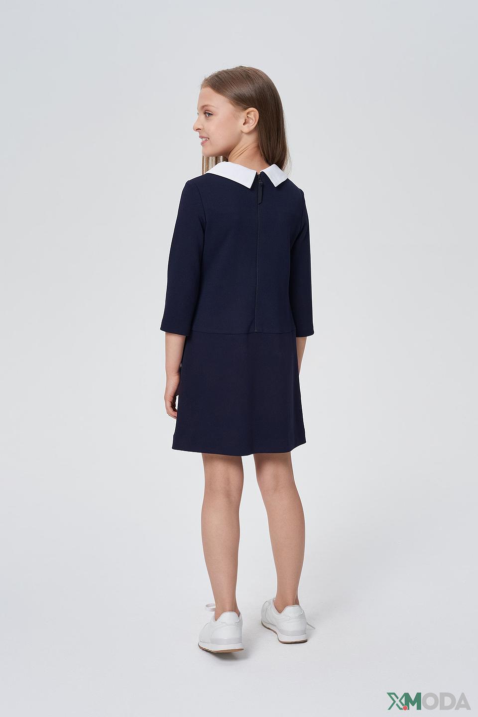 Платье Choupette с белым воротником