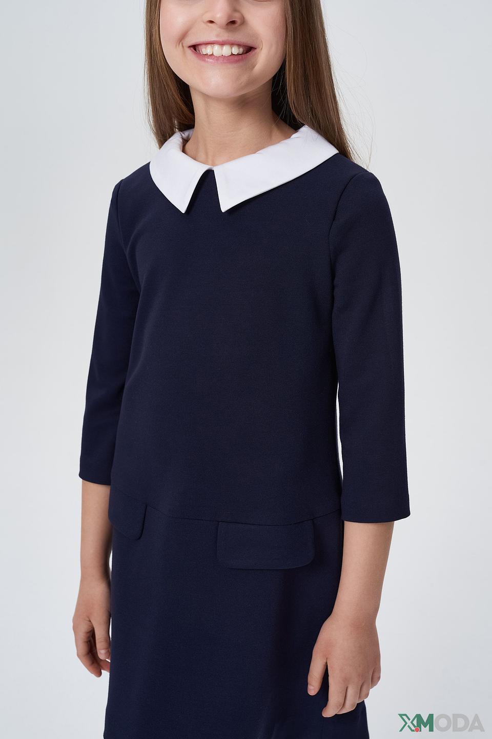 Платье Choupette с белым воротником