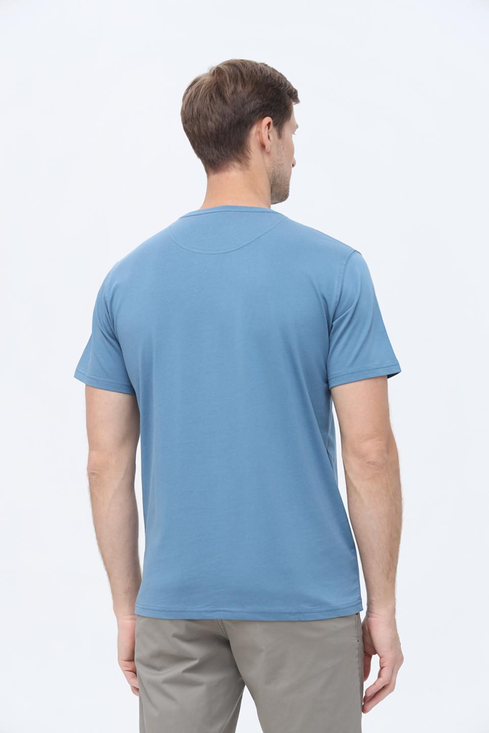 Футболка Basefield голубая