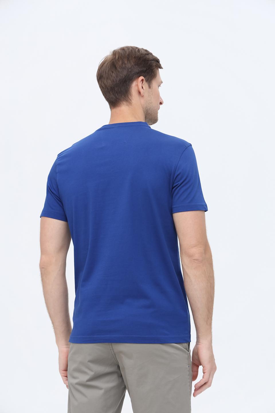 Футболка Granchio синяя с логотипом