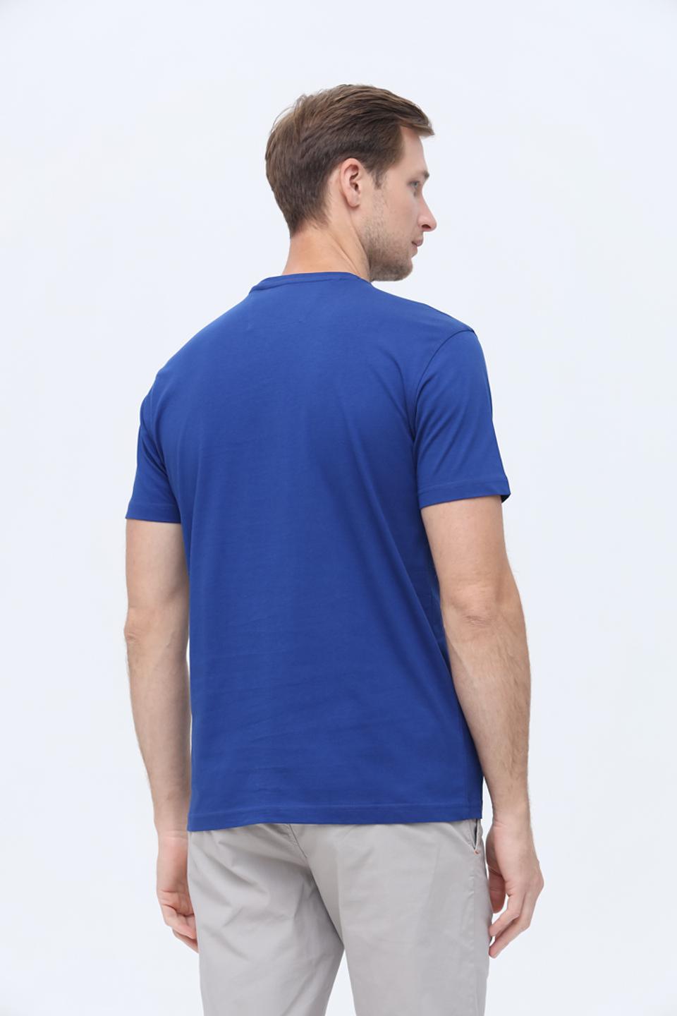 Футболка Granchio с логотипом синяя