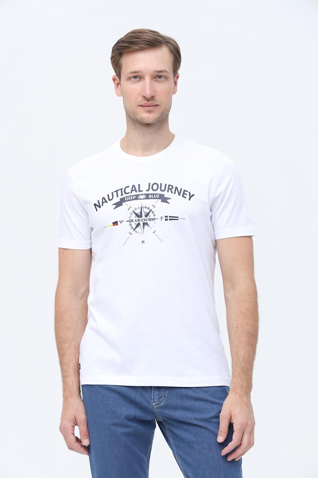 Футболка Granchio Nautical Journey белый