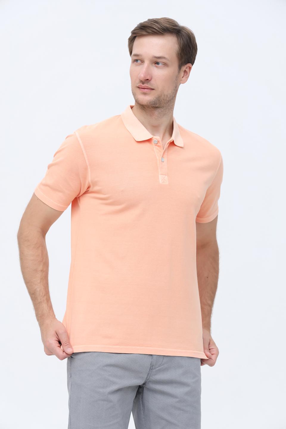 Поло Pioneer персиковое