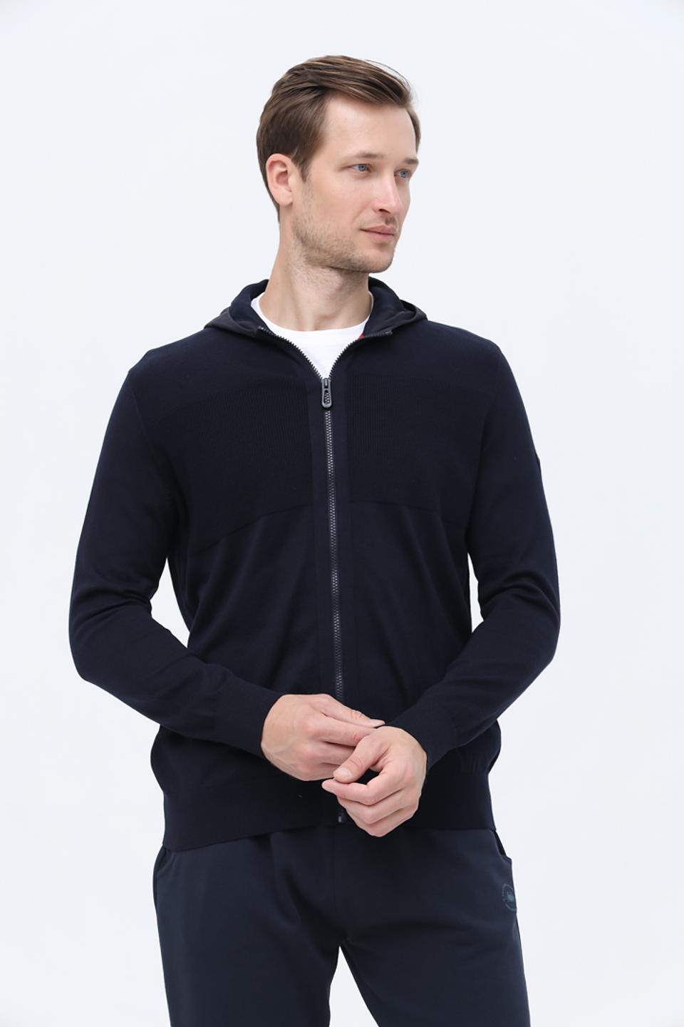 Кардиган Bugatti с капюшоном