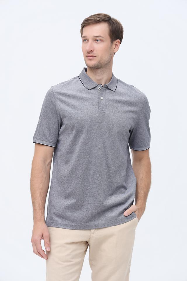 Поло Bugatti men серое