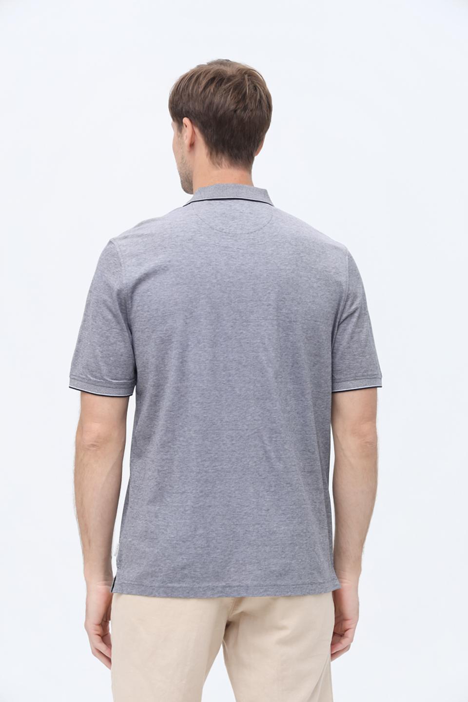 Поло Bugatti men серое