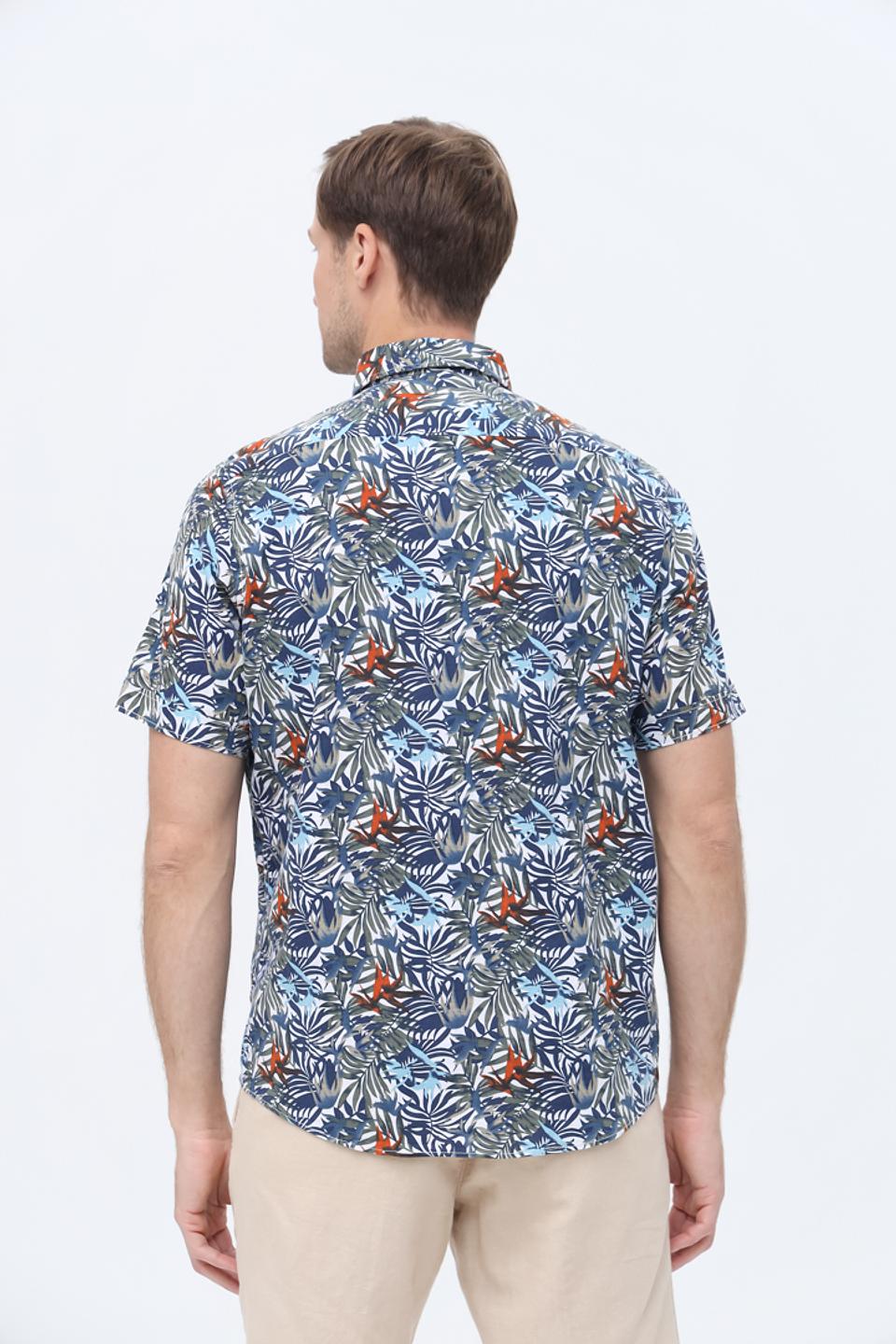 Рубашка кр Casa Moda с принтом