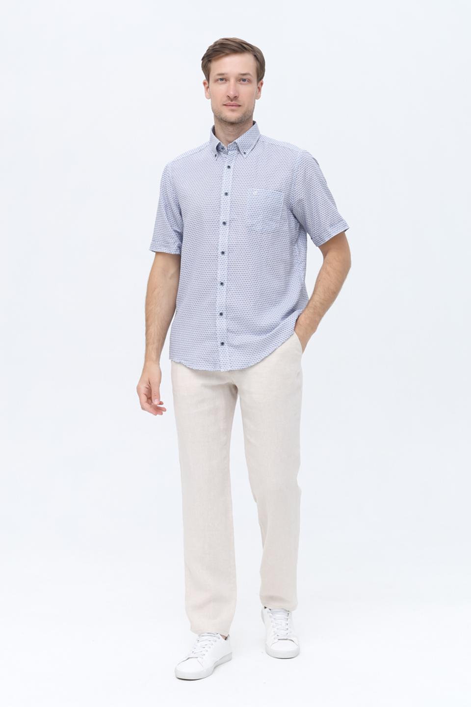 Рубашка кр Casa Moda в клетку