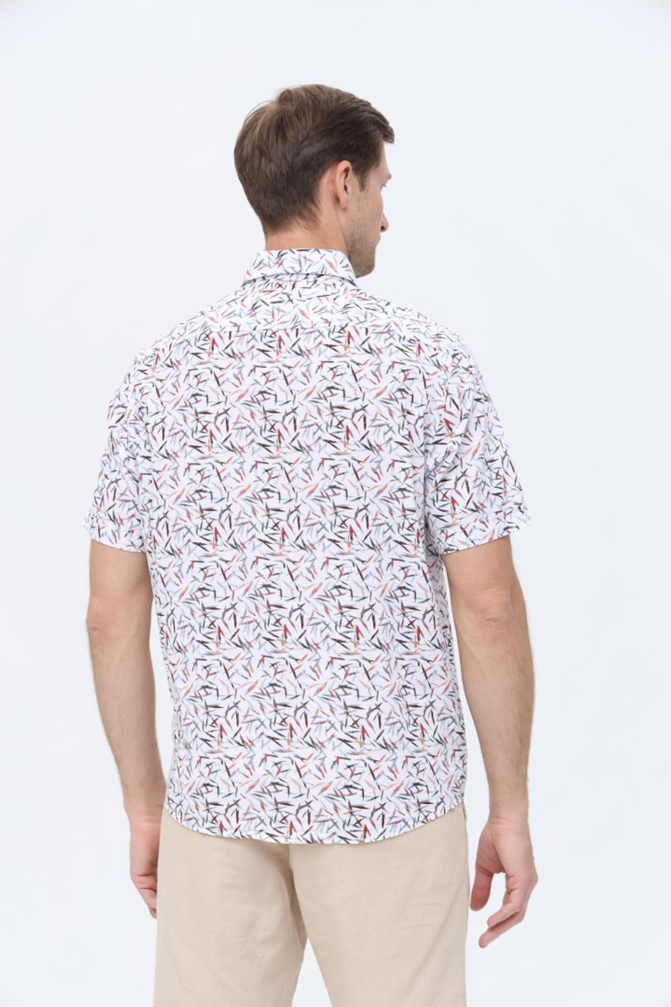 Рубашка кр Casa Moda с принтом