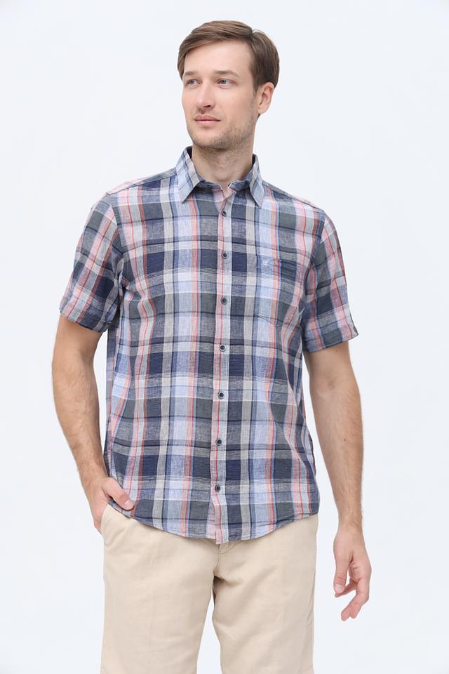 Рубашка кр Casa Moda в клетку