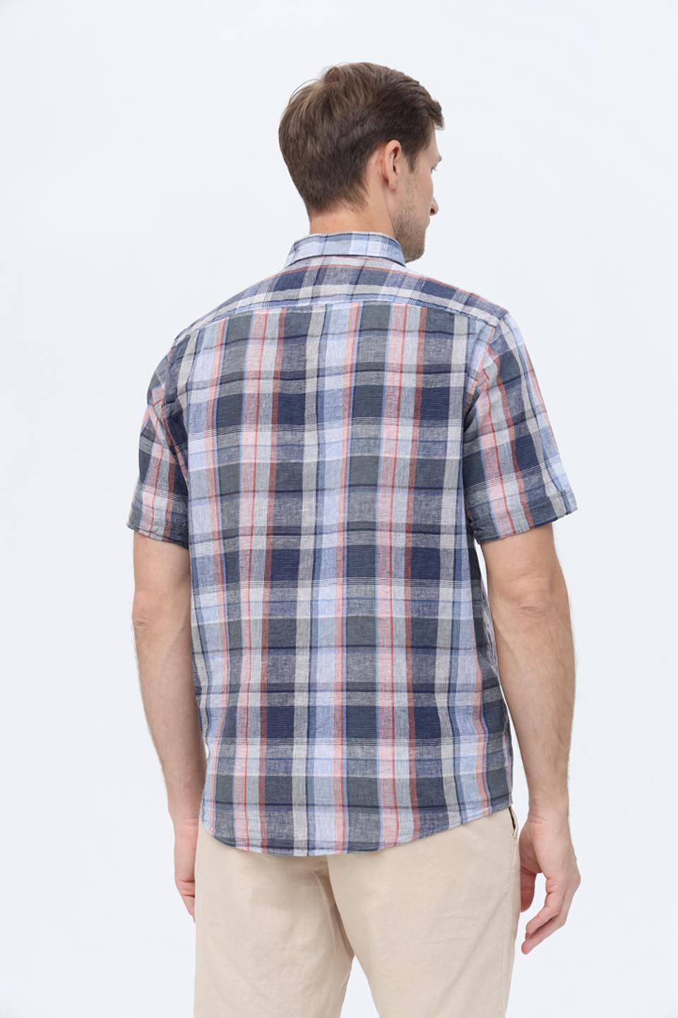 Рубашка кр Casa Moda в клетку