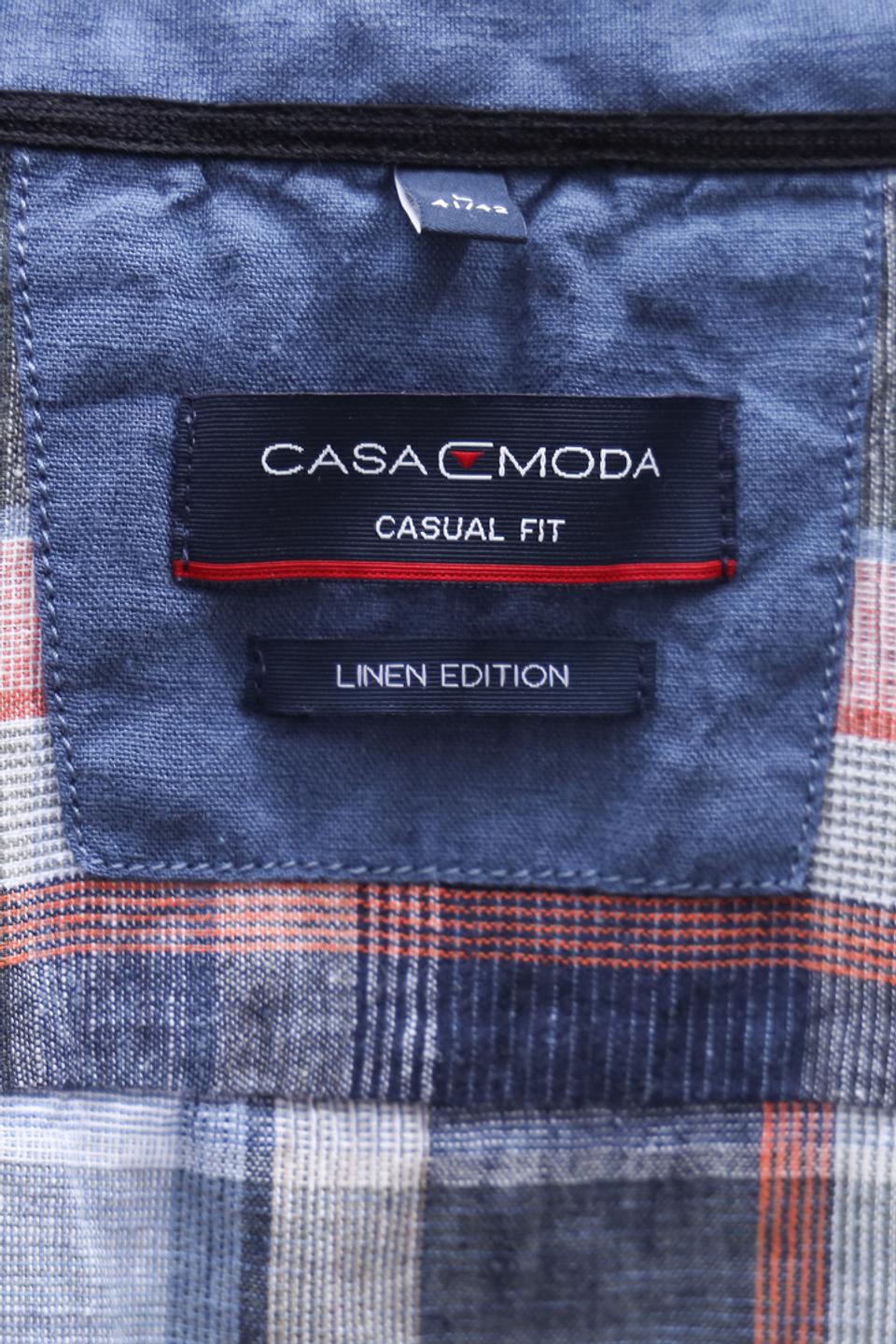 Рубашка кр Casa Moda в клетку