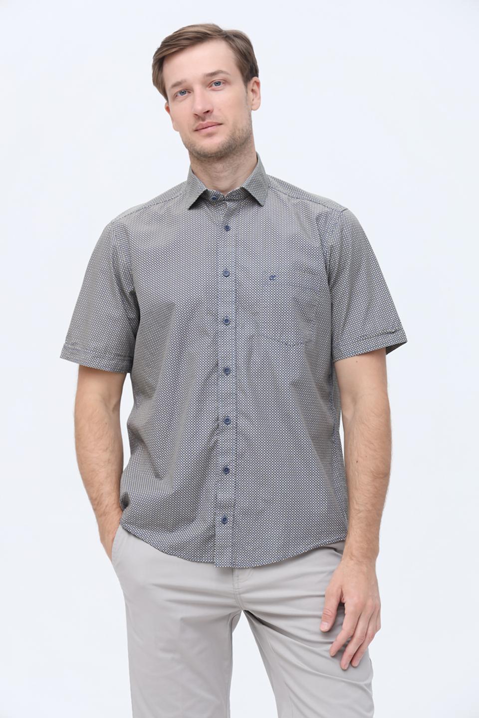 Рубашка кр Casa Moda в клетку