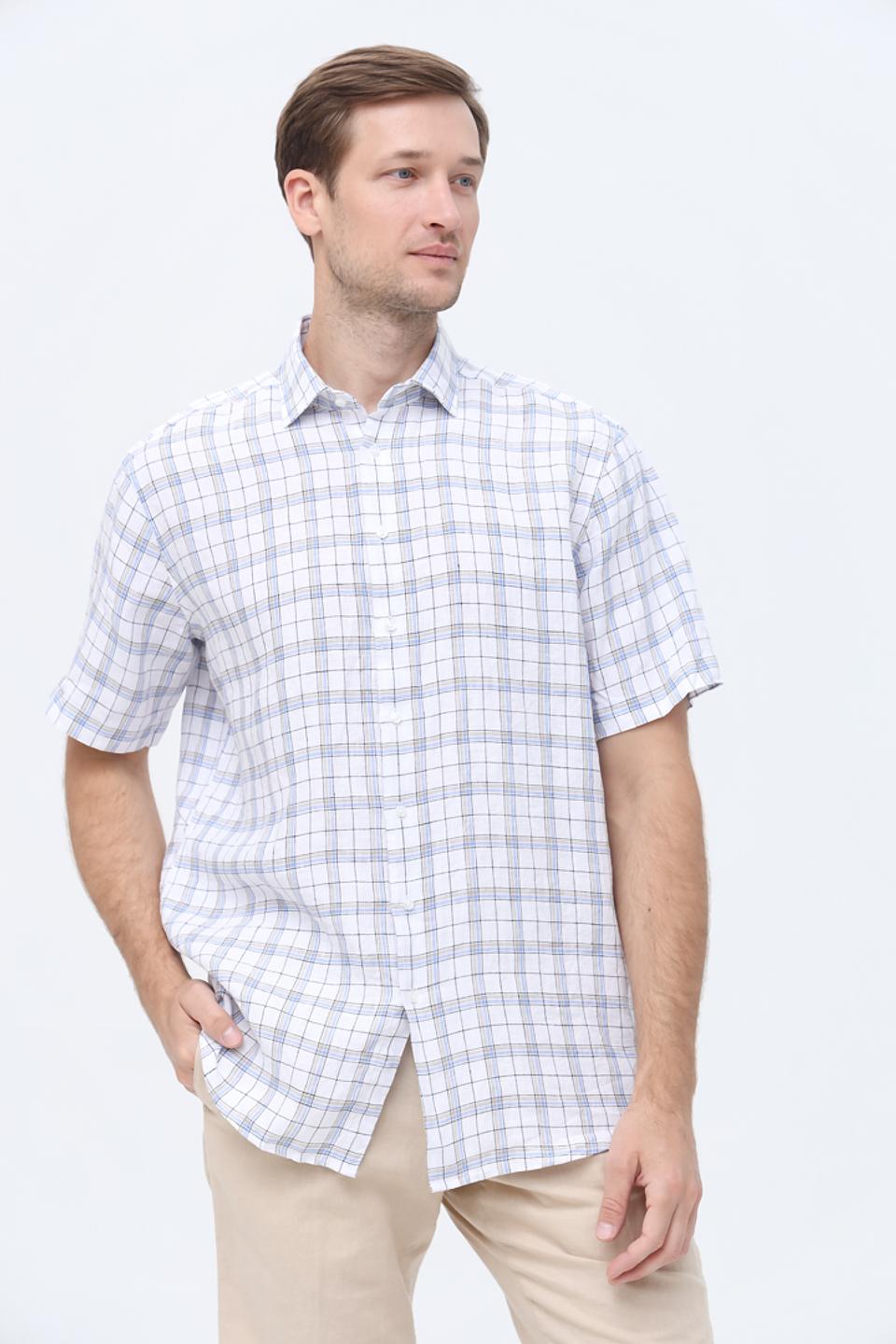 Рубашка кр Seidensticker в клетку